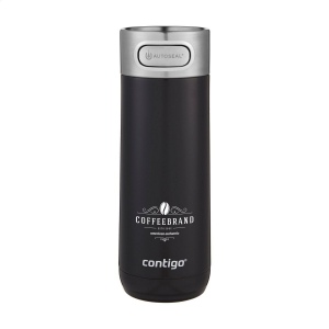 Thermos en acier inoxydable à double paroi, isolé sous vide de la marque Contigo® avec une finition métallique