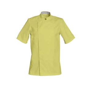 VESTE COOKIE MC POLY/COTON 65/35 Pistache