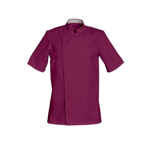 VESTE COOKIE ML POLY/COTON Prune