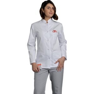 VESTE FABIENNE P/C Blanc