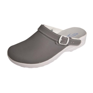 SABOT FERGY Gris ref 2739 SEMELLE BLANCHE