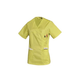 TUNIQUE JULIA POLY/COT 65/35 Pistache 2