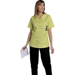 TUNIQUE JULIA POLY/COT 65/35 Pistache