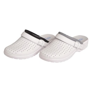 SABOT LYDIE REF 2748 Blanc/Marine BOURRELET MARINE