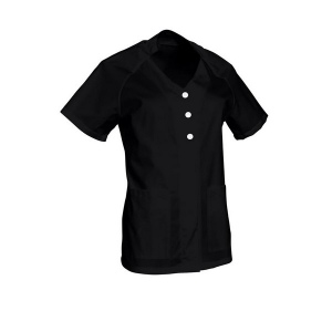 TUNIQUE MELINA MC 50%C/50%P Noir