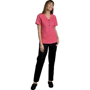 TUNIQUE MELINA MC 50%C/50%P Shocking pink