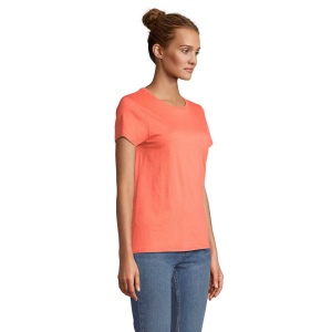 Tee-shirt femme jersey col rond ajusté - CRUSADER WOMEN 143