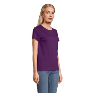 Tee-shirt femme jersey col rond ajusté - CRUSADER WOMEN 144