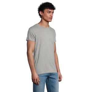 Tee-shirt homme jersey col rond ajusté - PIONEER MEN 110