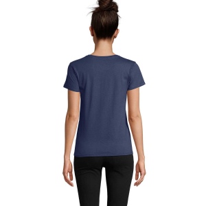 Tee-shirt femme jersey col rond ajusté - PIONEER WOMEN 124