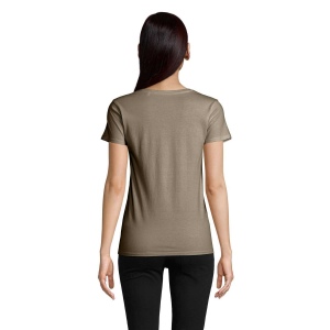 Tee-shirt femme jersey col rond ajusté - PIONEER WOMEN 126
