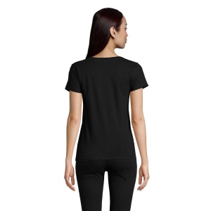 Tee-shirt femme jersey col rond ajusté - PIONEER WOMEN 131