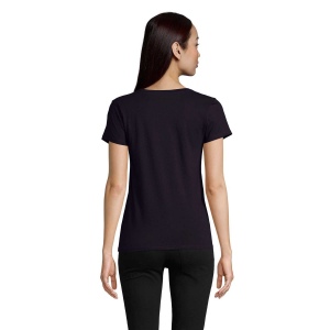 Tee-shirt femme jersey col rond ajusté - PIONEER WOMEN 132