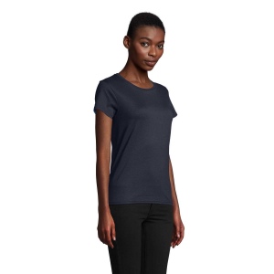 Tee-shirt femme jersey col rond ajusté - PIONEER WOMEN 111