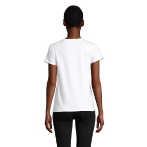 Tee-shirt femme jersey col rond ajusté - PIONEER WOMEN 118