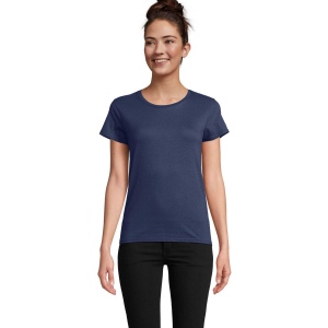 Tee-shirt femme jersey col rond ajusté - PIONEER WOMEN 9