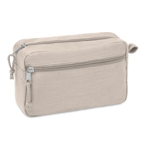 Trousse de toilette en chanvre - NAIMA COSMETIC 4