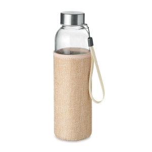 Bouteille &amp; housse en jute - UTAH TOUCH