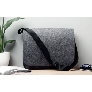 Sac messager en feutre RPET - BAGLO 10