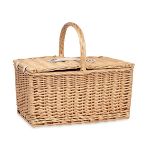 Panier pique-nique en osier 4 - MIMBRE PLUS 4