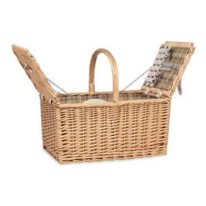 Panier pique-nique en osier 4 - MIMBRE PLUS 5