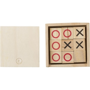 Jeu de morpion en bois Alessio 2