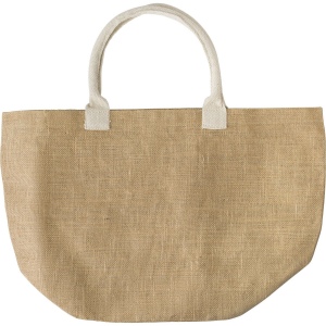 Sac shopping bag en toile de jute Zac 2