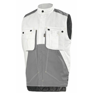 Gilet peintre interieur matelasse craft paint