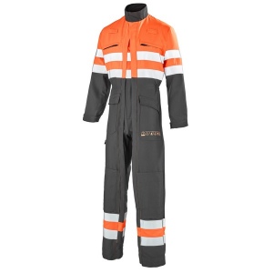 Combinaison 2 zip silver tech 350 3