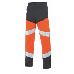 Pantalon poches genoux fluo safe 7
