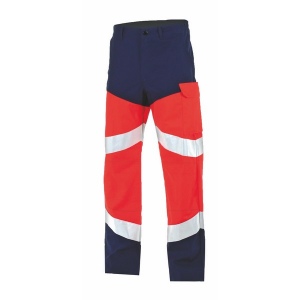 Pantalon poches genoux fluo safe 11