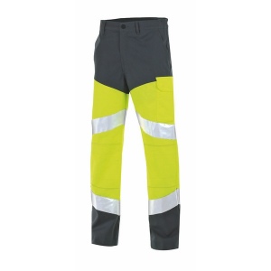 Pantalon poches genoux fluo safe 3