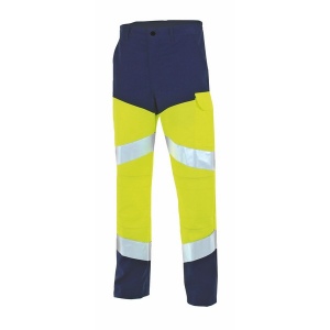Pantalon poches genoux fluo safe 2