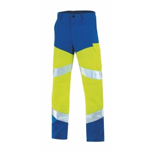 Pantalon poches genoux fluo safe 5