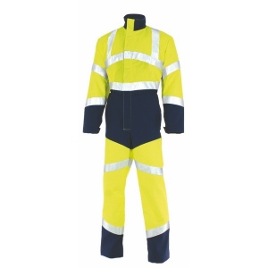 Combinaison 1 zip fluo safe 2