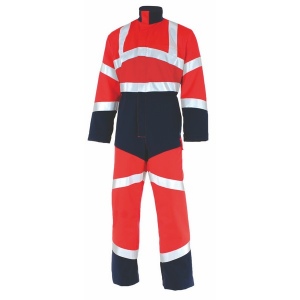 Combinaison 1 zip fluo safe 10