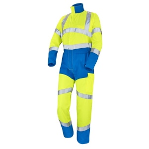 Combinaison 1 zip fluo safe