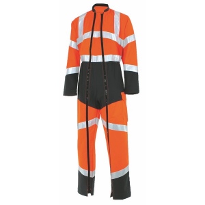Combinaison 2 zip fluo safe 7