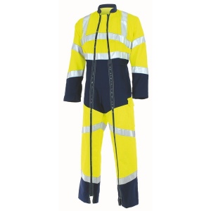 Combinaison 2 zip fluo safe 2