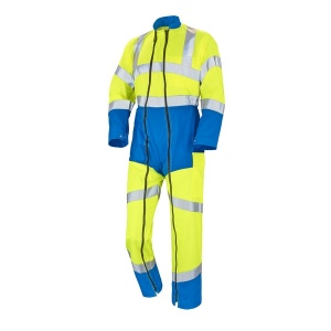 Combinaison 2 zip fluo safe 5