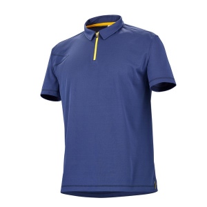Polo zippe manches courtes craft worker