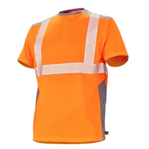 Tee shirt manches courtes fluo safe 3