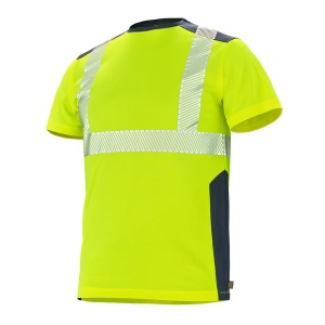Tee shirt manches courtes fluo safe 2