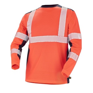 Tee shirt manches longues fluo safe