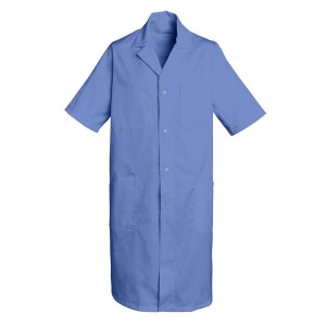 BLOUSE OSCAR P/C Bleu Métro Blue
