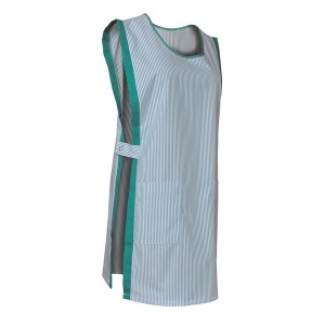 ZITA CHASUBLE RAYE Vert Nil