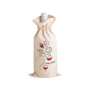 JEROME. Sac à bouteille 100% coton (180 g/m²) 3