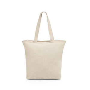 HACKNEY. Sac 100% coton avec fermeture éclair (280 g/m²) 3