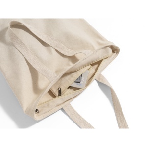 HACKNEY. Sac 100% coton avec fermeture éclair (280 g/m²) 5