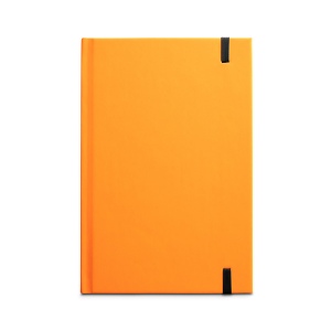 WATTERS. Bloc-notes A5 en PU fluorescent avec pages lignées 12